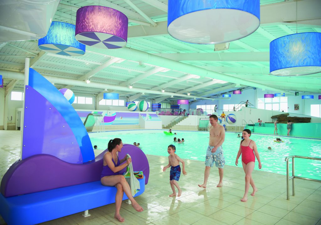 Devon Cliffs indoor swimming pool