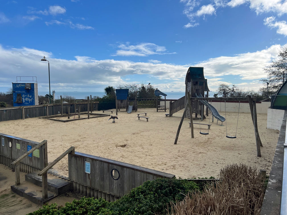 Devon Cliffs childrens playground