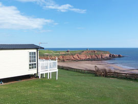 caravans for hire at devon cliffs with beachside caravans